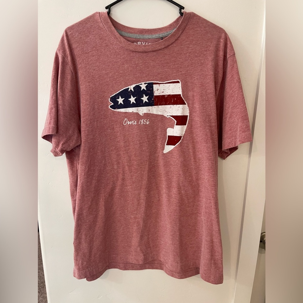 Mens Orvis tee L